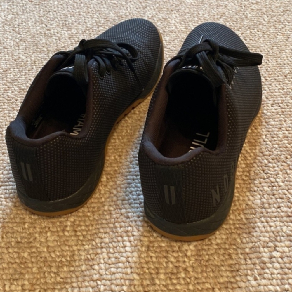 NOBULL Black Athletic Shoes with Minimalist Design